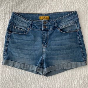 Wax Jean Shorts